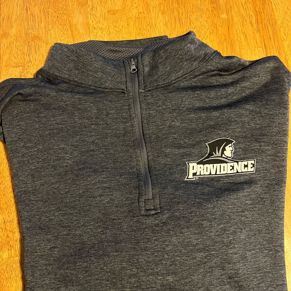Under Armour Black and Gray Mesh Pullover